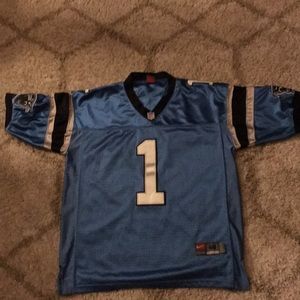 CAROLINA PANTHERS MEN'S CAM NEWTON #1 NIKE BLUE